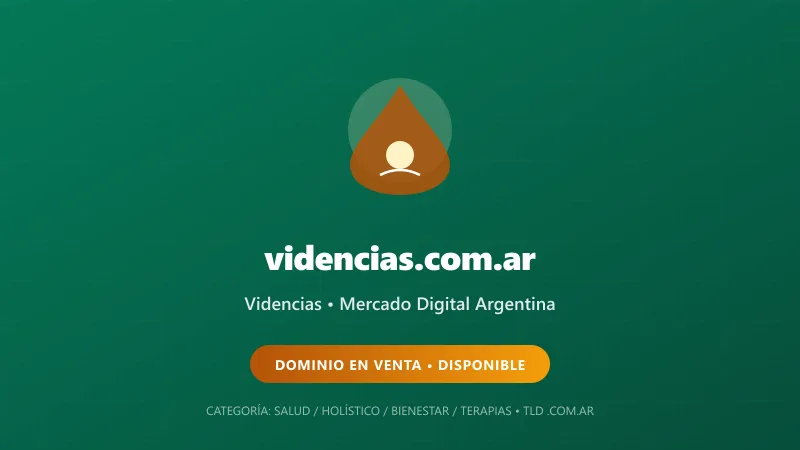 Identidad gráfica y activo digital para Videncias en Argentina